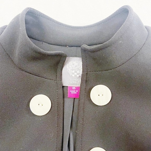 Vince Camuto Open Blazer Cream Buttons SZ XS - Picture 7 of 8